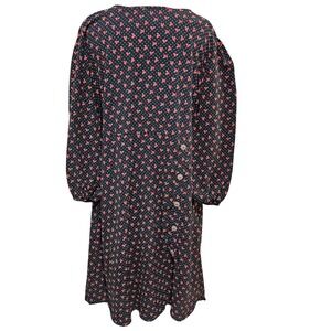 Monteau Los Angeles Cherry Polka‎ Dot Print Dress Women's Size 2x Plus Size